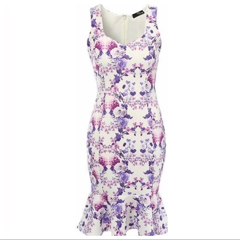 Midi Trumpet Dress